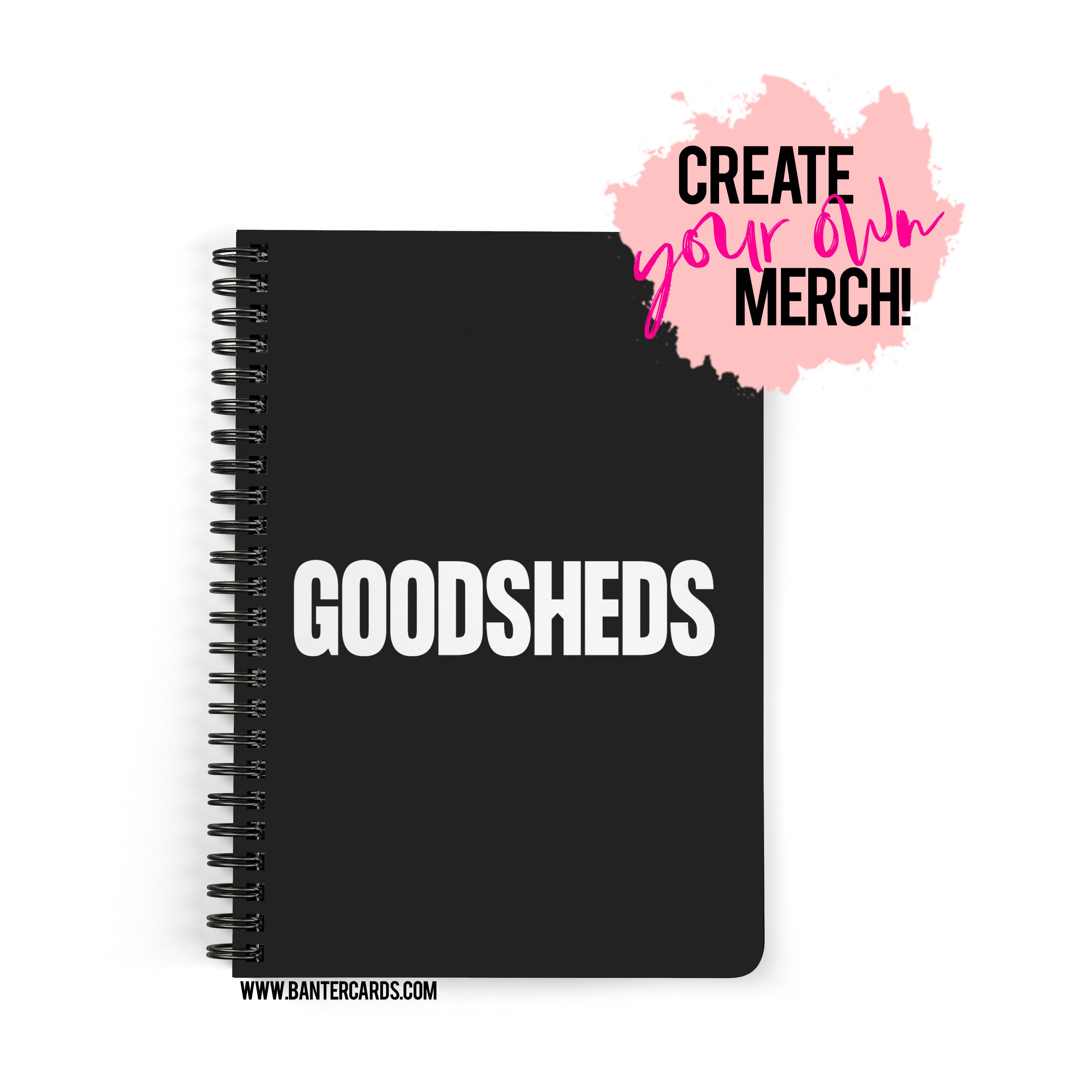 A4 PAPERBACK NOTEPADS - CREATE YOUR OWN MERCH | SALES MARKETING ...