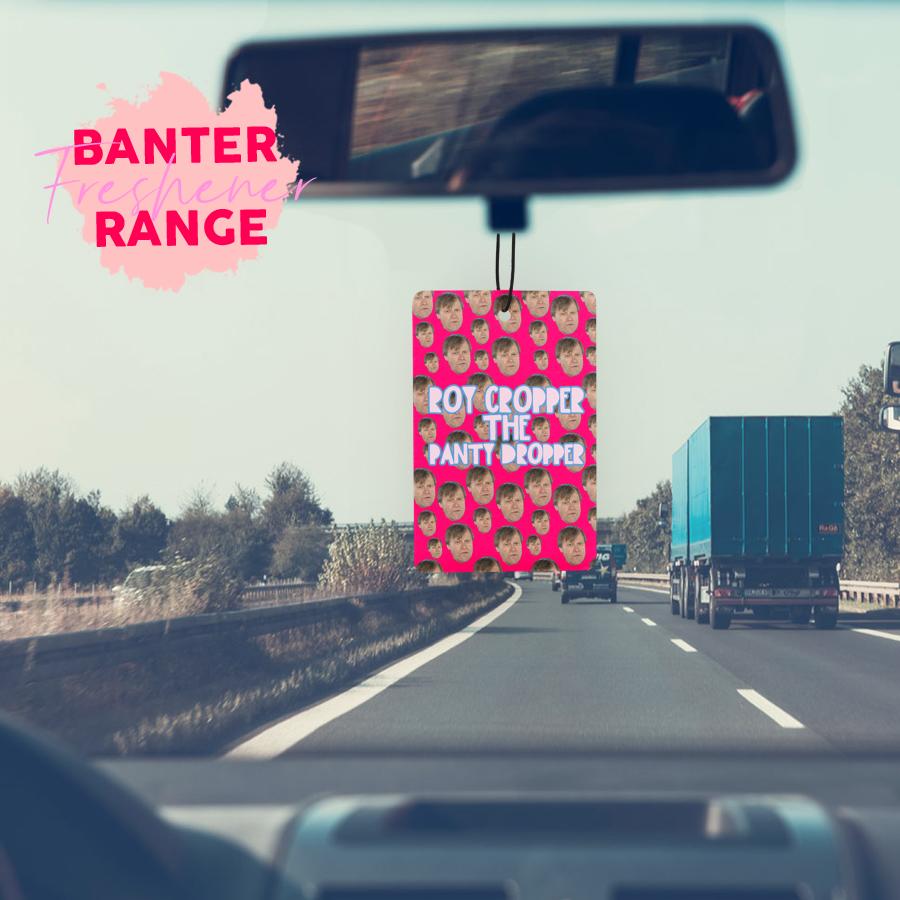 Funny Air Freshener Banter Cards Custom Air Freshner Roy Cropper Funny Roy Cropper gofts