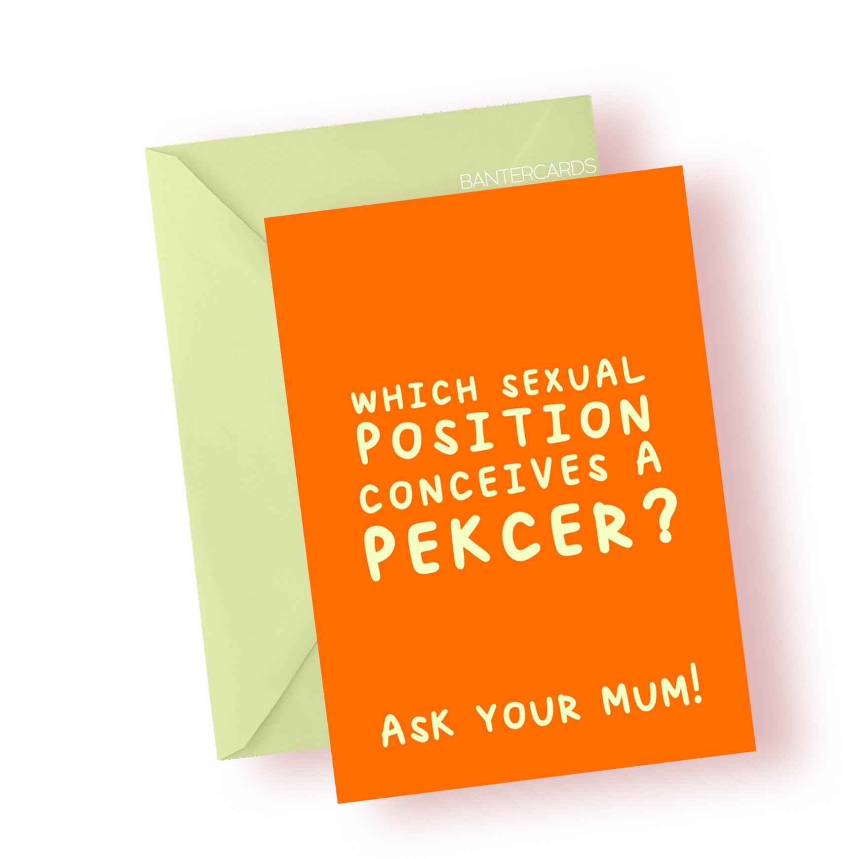 WHAT SEXUAL POSITION CONCEIVES A PECKER? ASK YOUR MUM! - SOLID FB