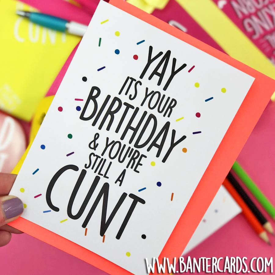 rude card | banter cards | funny cards