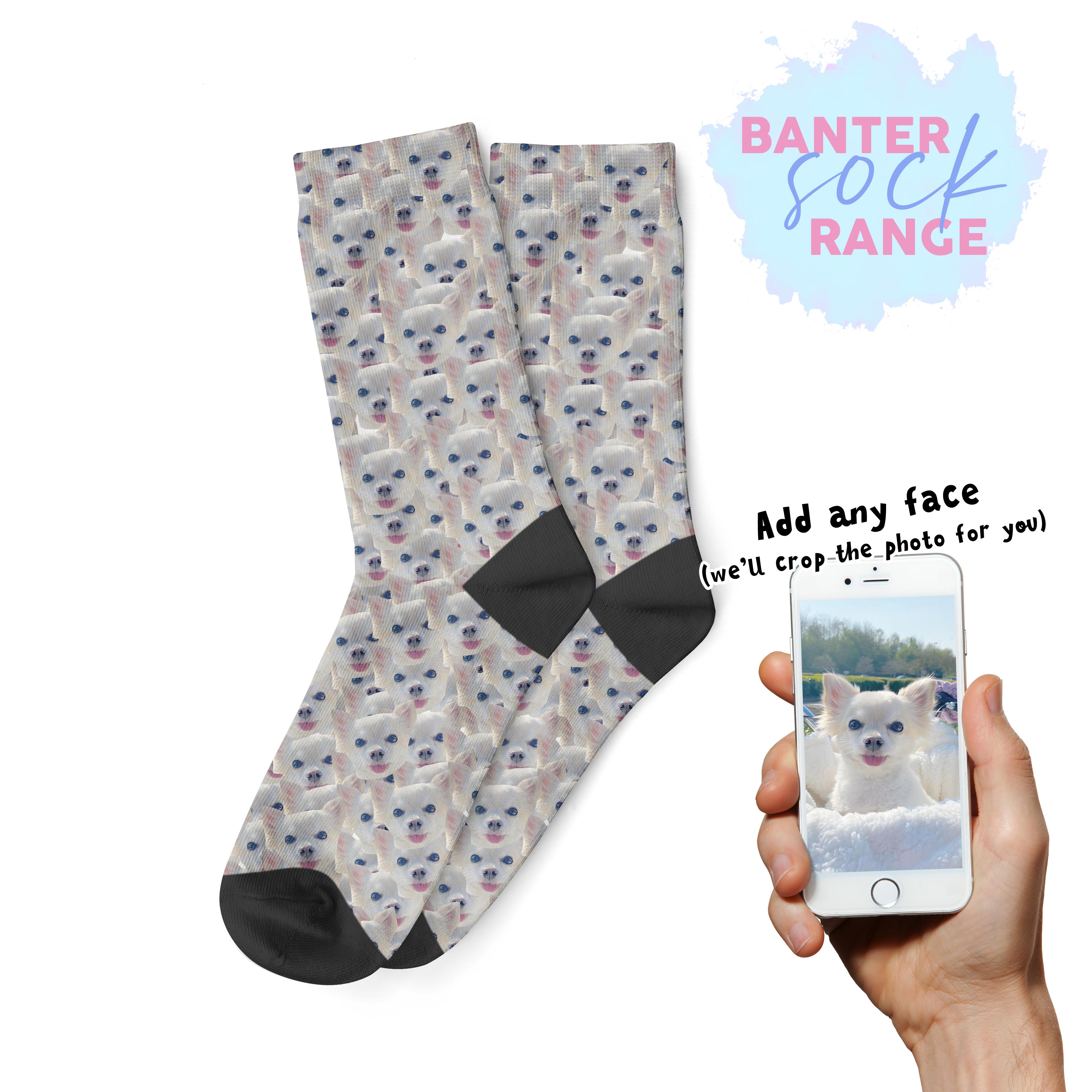 Custom animal best sale print socks