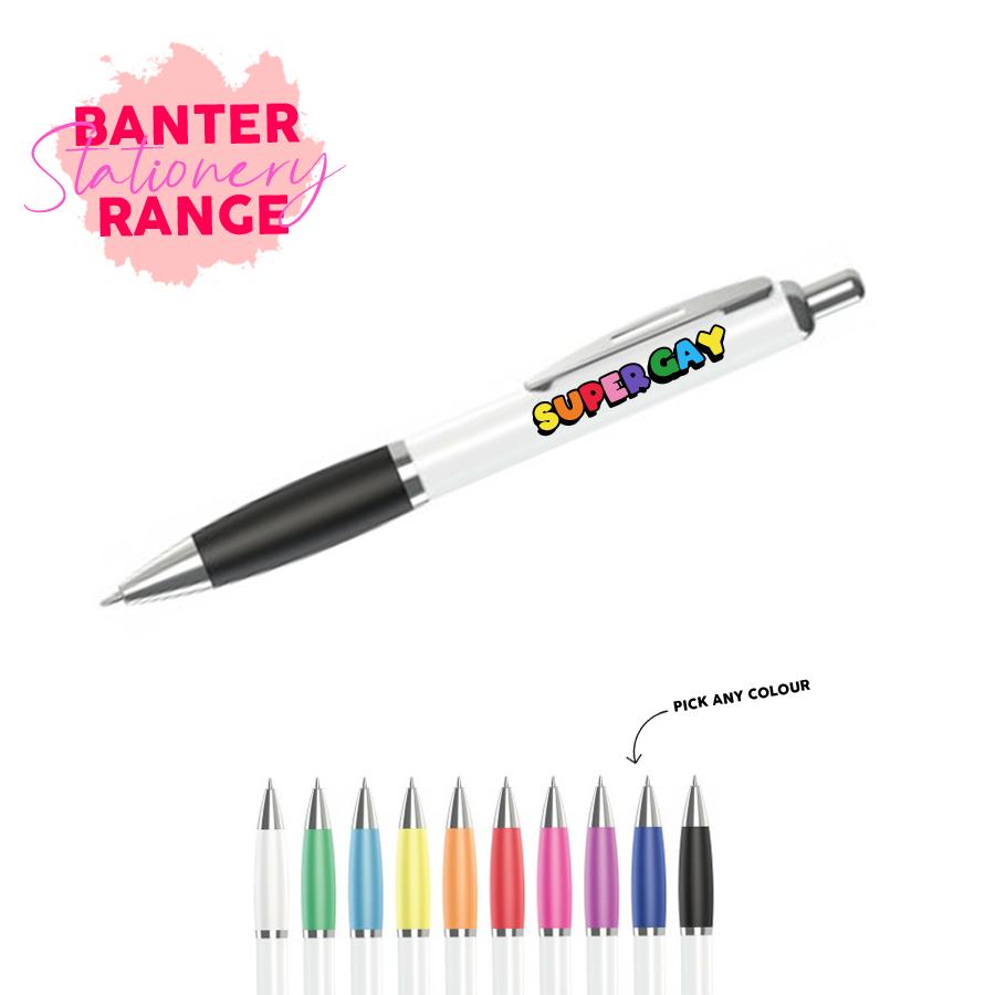  Funny Snarky Offensive Pens, a gag gift : Office Products