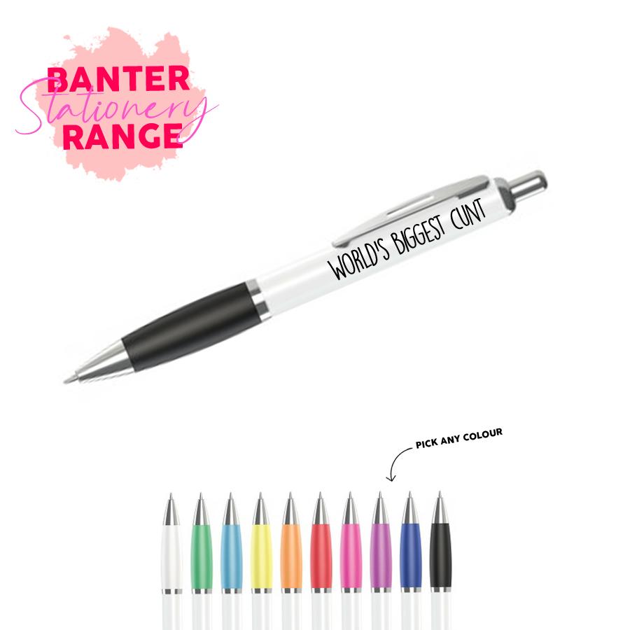 FUNNY PENS | BANTER CARDS | BANTER PENS | RUDE PENS | SWEARY PENS