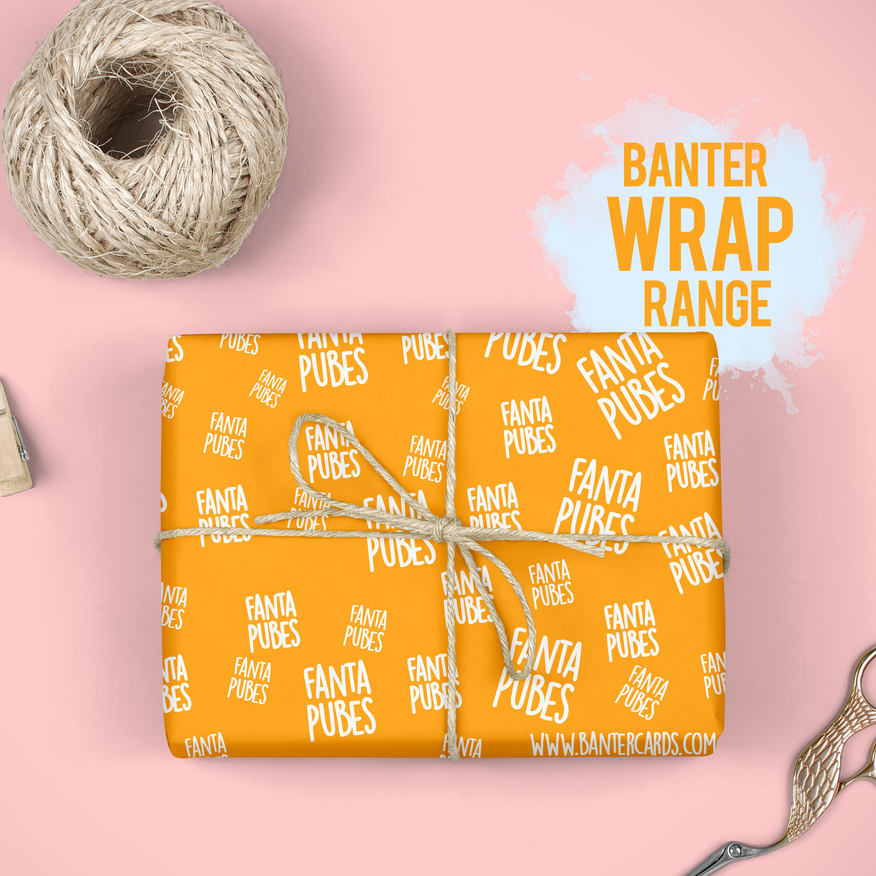 Banter Cards Wrapping Paper