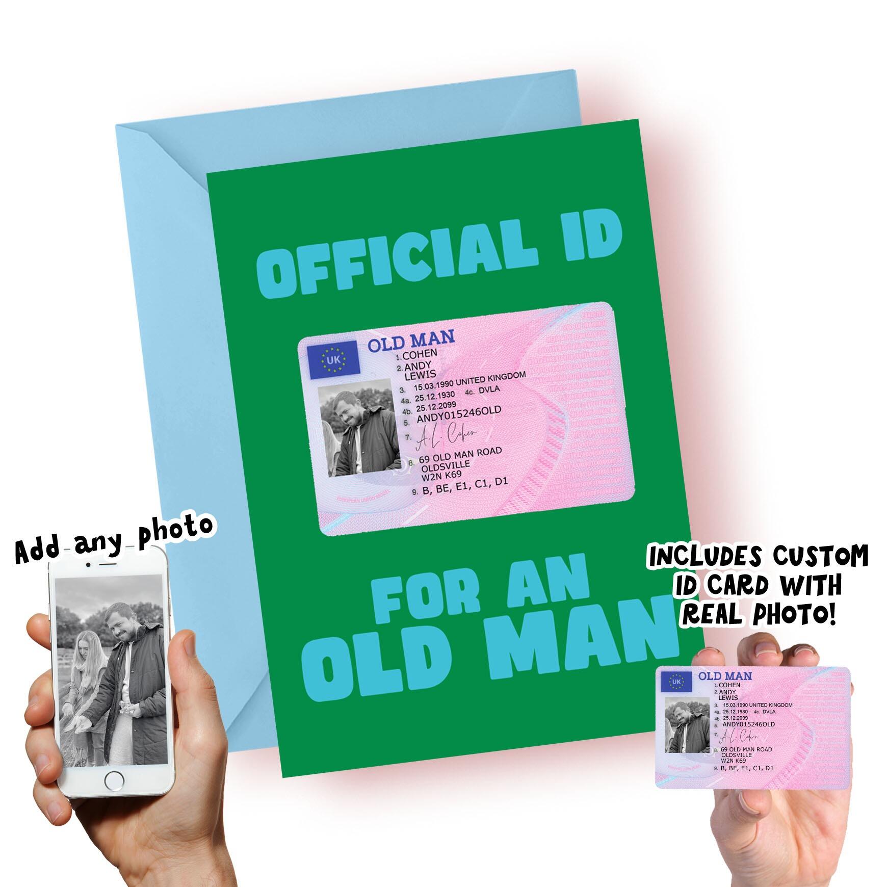 FUNNY ID CARDS | FAKE ID CARDS | FUNNY BANTER CARDS