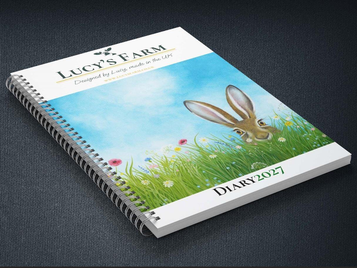 2027 Diary | Week to View A5 Diary | 4 Designs to choose from....