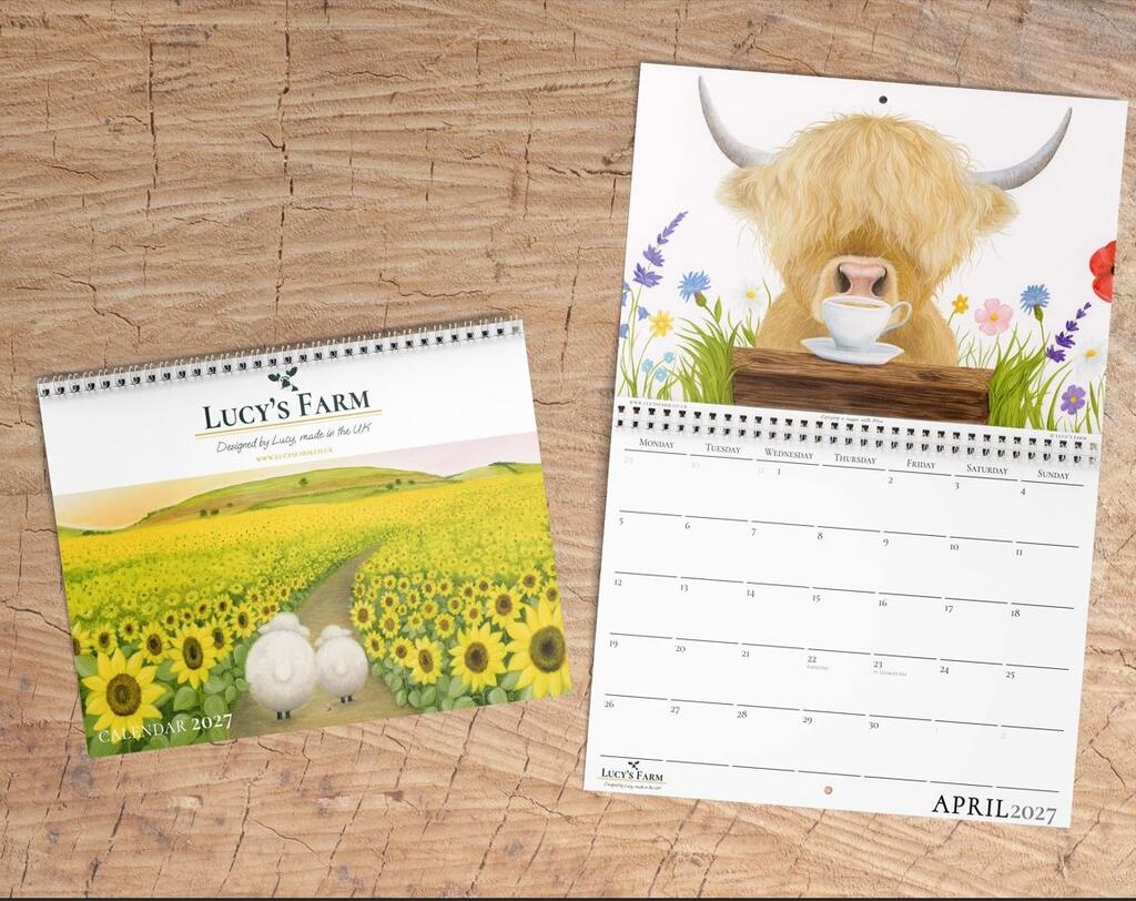 Calendars & Diaries are on their way!