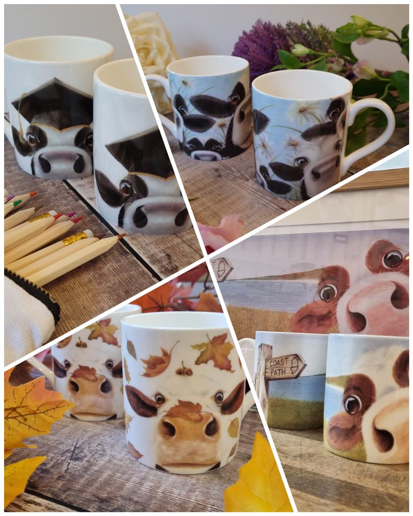 Four new Moo Mugs join the herd!