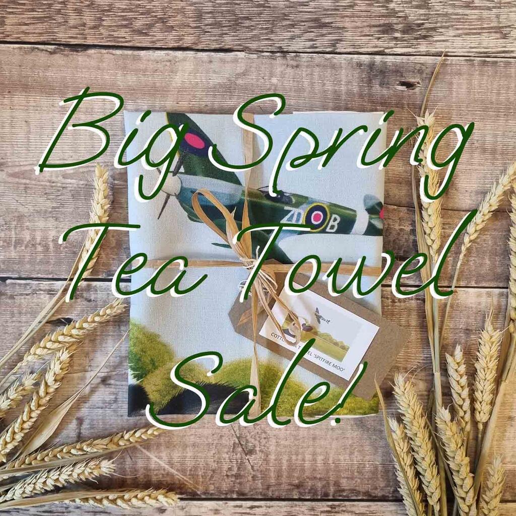 The Big Spring Tea Towel Sale is on!