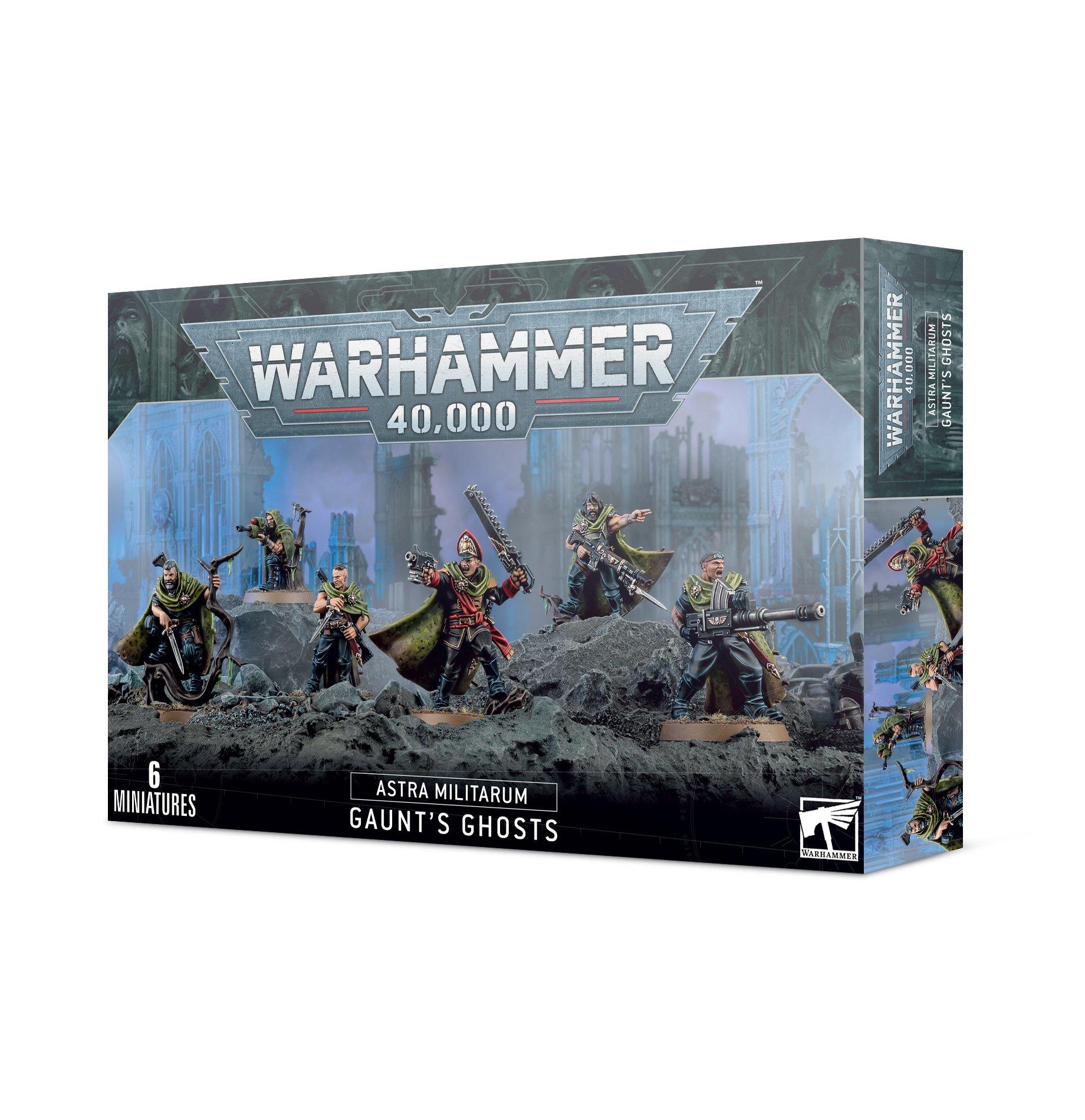 Warhammer 40k Astra Militarum Gaunts Ghosts Box - Gifts for Geeks Leicester