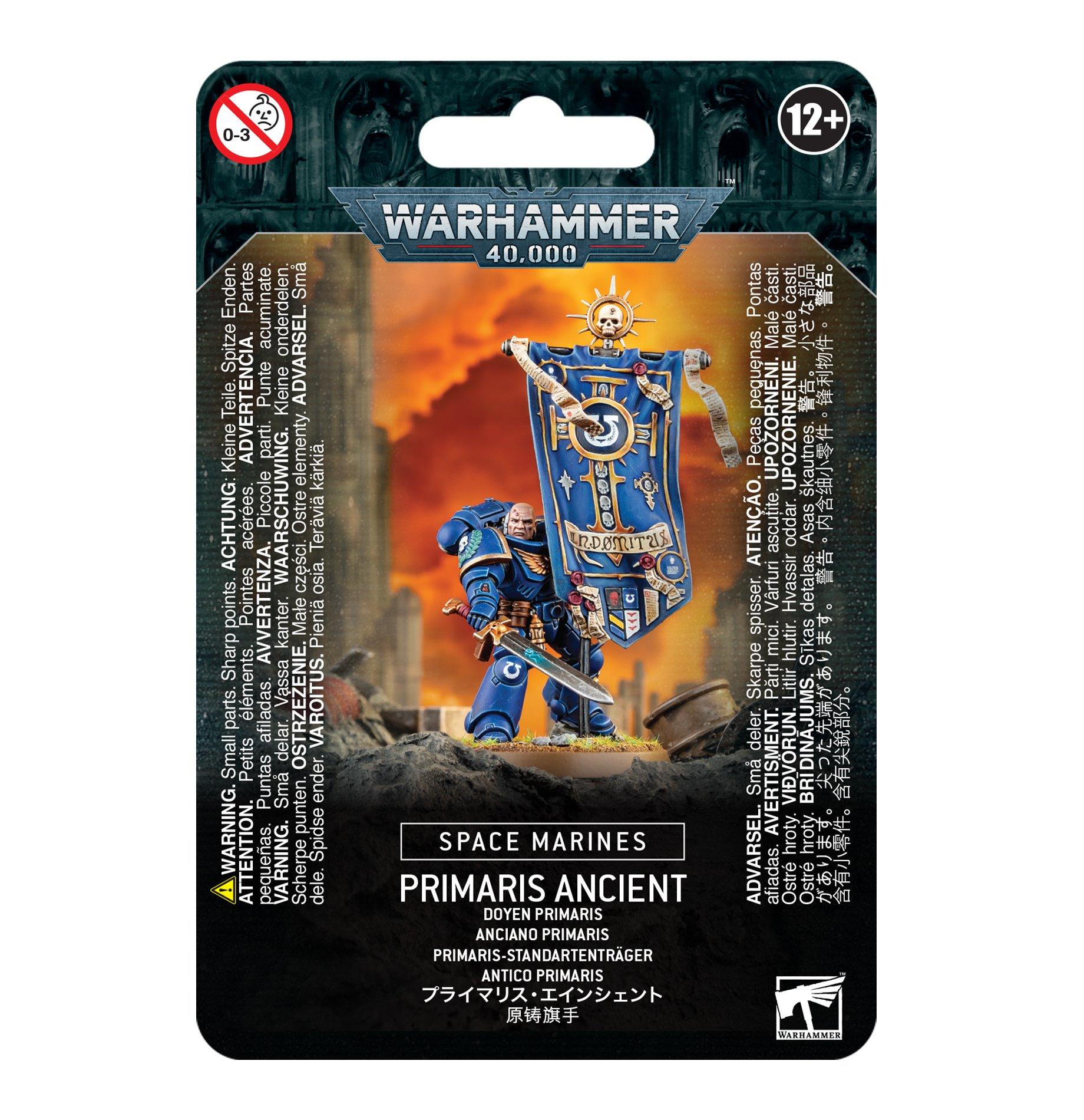 SPACE MARINES: PRIMARIS ANCIENT - Gifts for Geeks Leicester