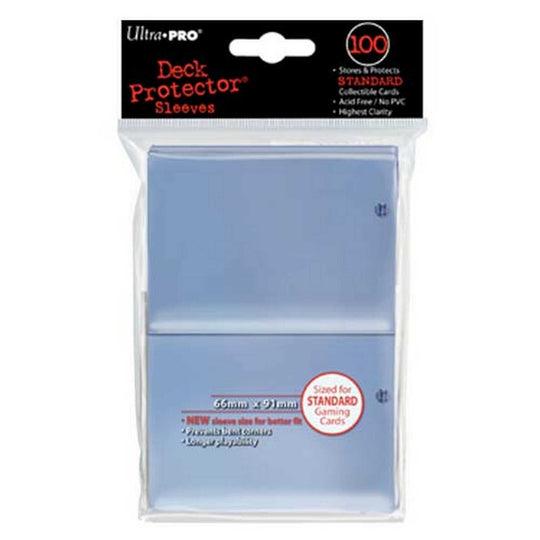 Ultra Pro Pack of Standard Clear Card Sleeves (100 ) - Gifts for Geeks Leicester