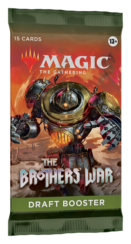 MTG The Brothers' War Sealed Draft Booster Pack - Gifts for Geeks Leicester