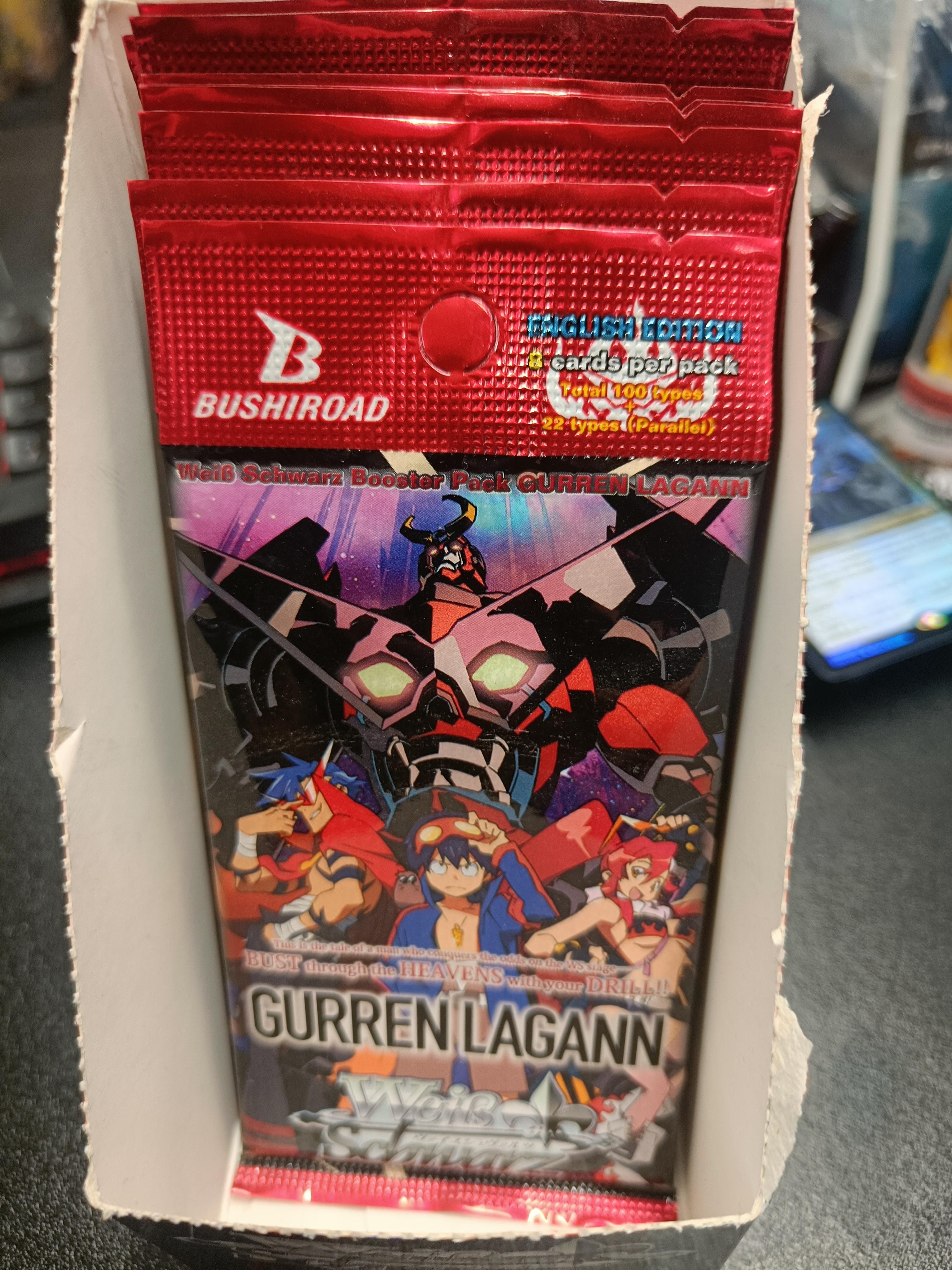 Weiss Schwarz  Gurren Lagann Booster English thumbnail