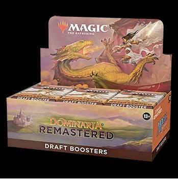 Dominaria United Draft Booster Box on Display