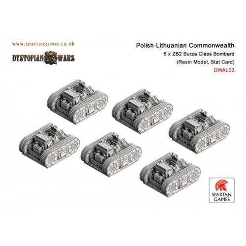ZB2 Burza Class Bombard DWAL03 - Gifts for Geeks Leicester
