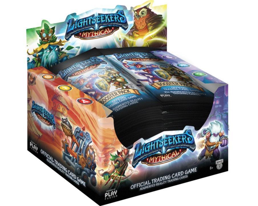 Lightseekers MYTHICAL Booster Box- Contains 40 BOOSTERS - Gifts for Geeks Leicester