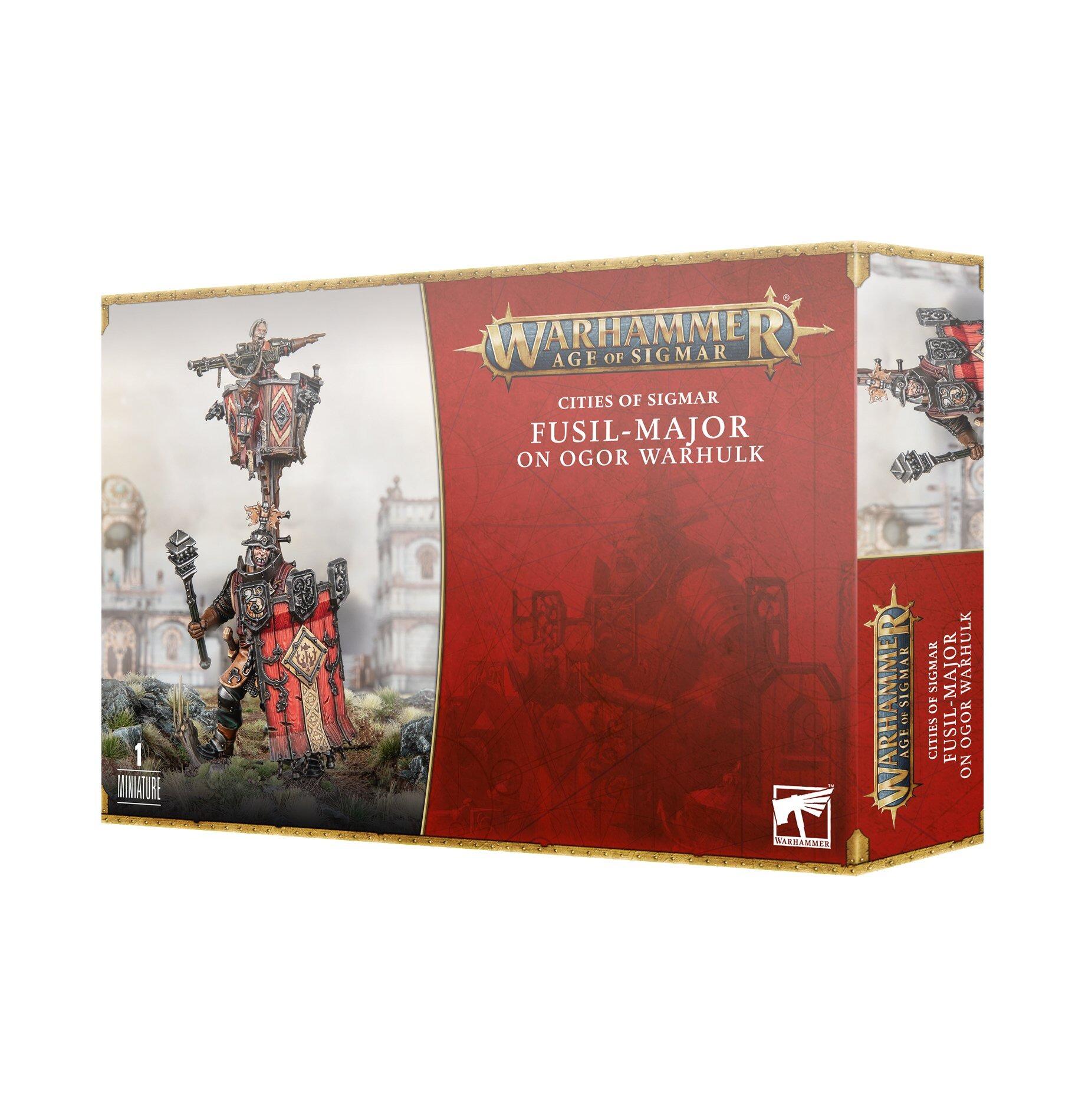 CITIES OF SIGMAR FUSIL-MAJOR ON OGOR WARHULK thumbnail