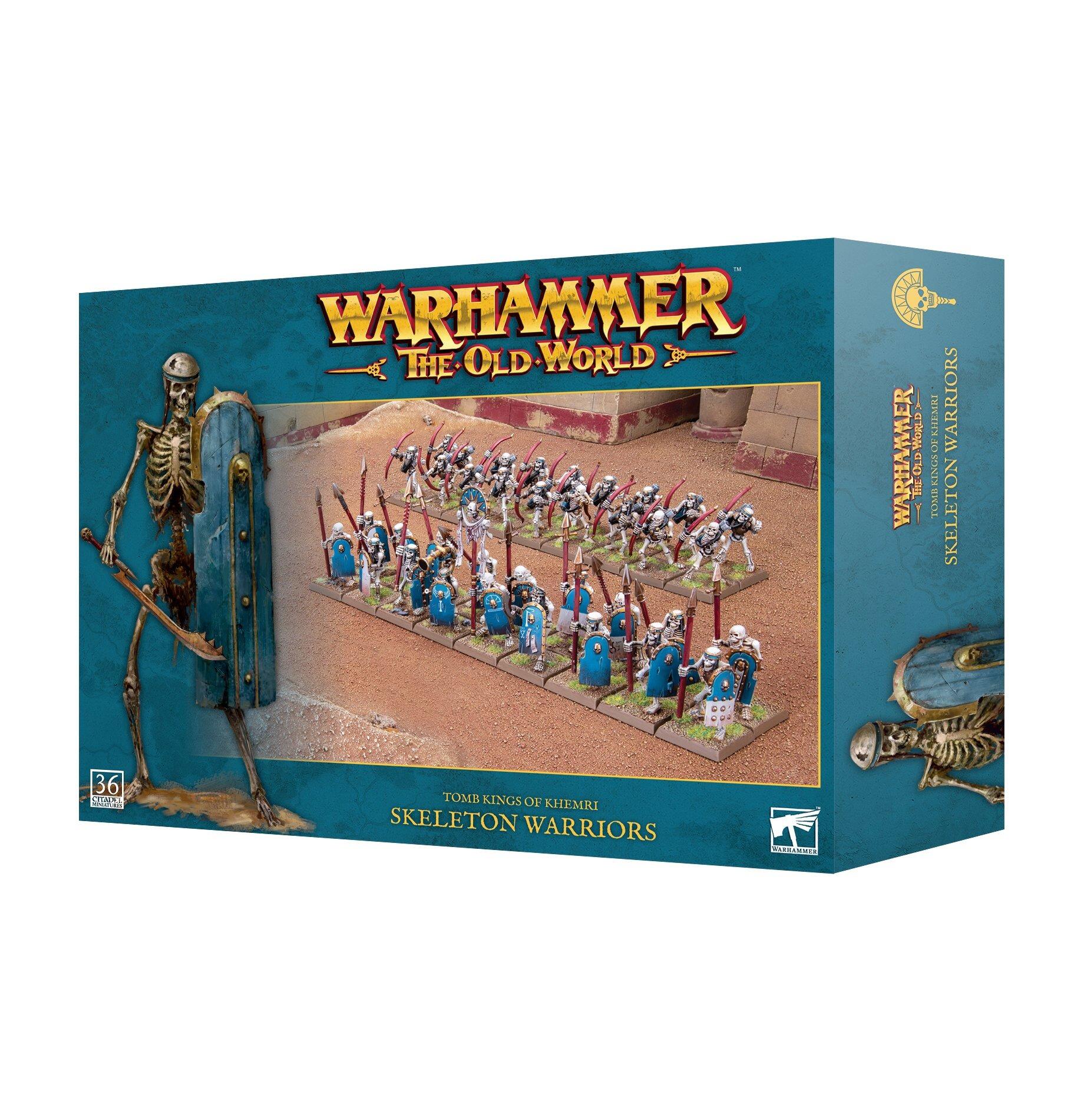 TOMB KINGS OF KHEMRI: SKELETON WARRIORS - Gifts for Geeks Leicester