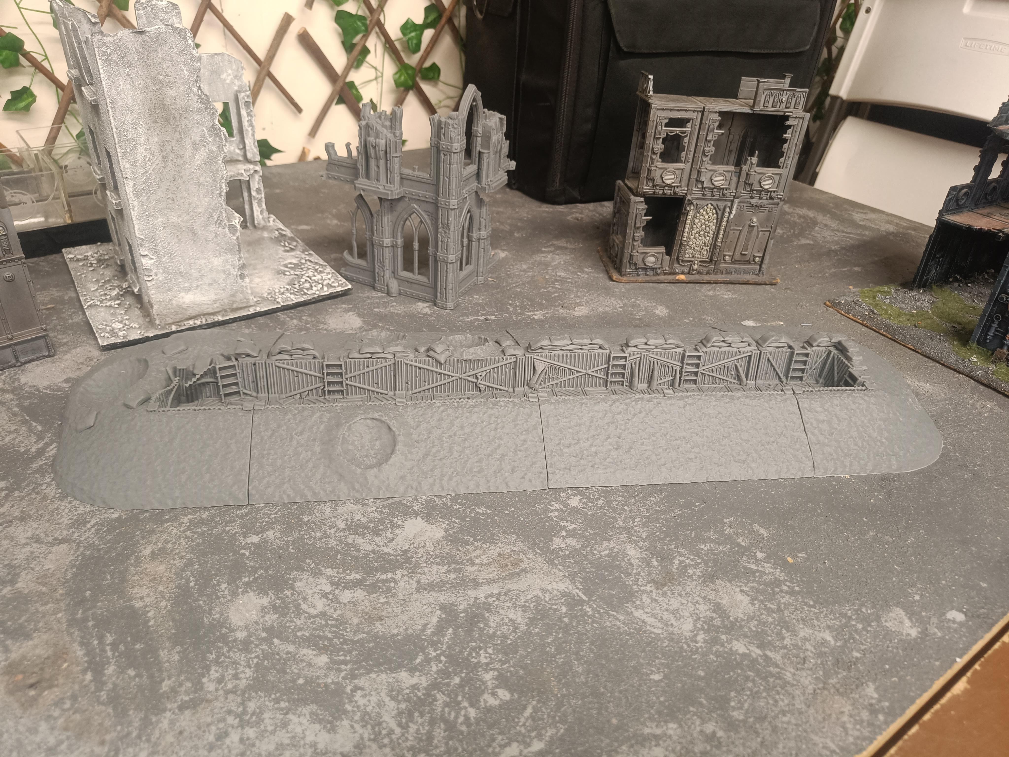 Battlefield Trenches / Defence Line - Gifts for Geeks Leicester