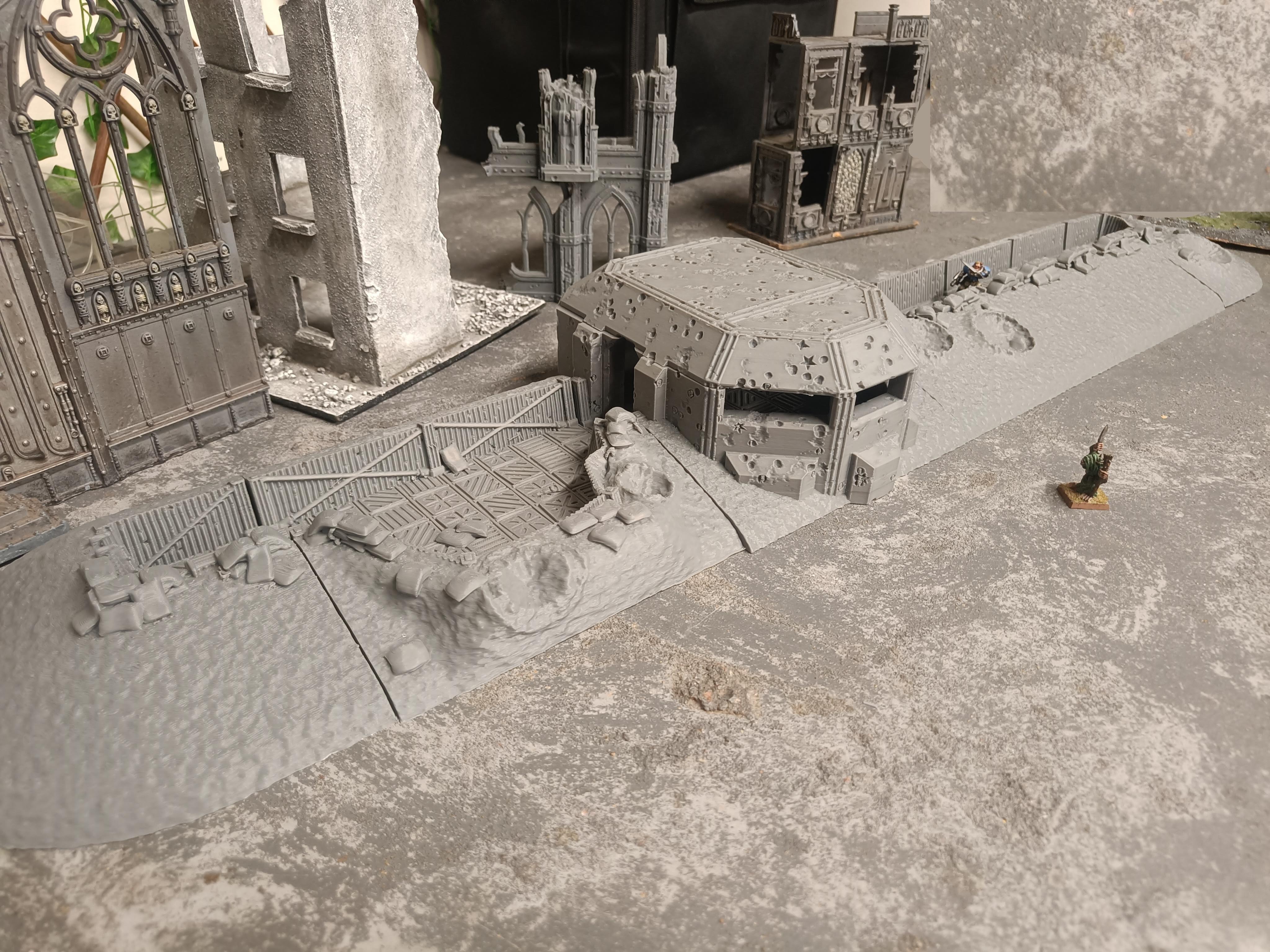 Battlefield Trenches / Defence Line - Gifts for Geeks Leicester