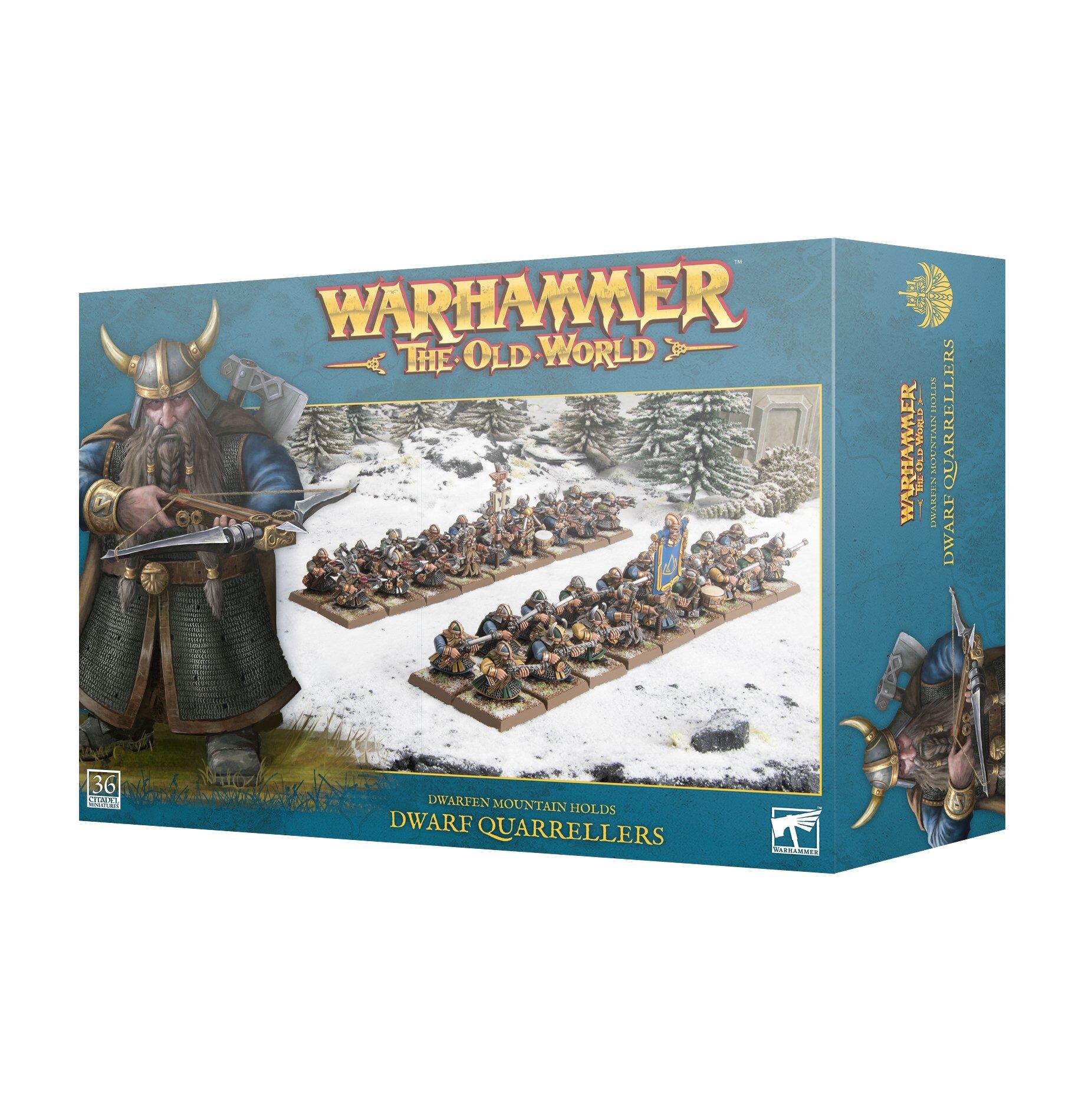 DWARFEN MOUNTAIN HOLDS:DWARF QUARRELLERS - Gifts for Geeks Leicester