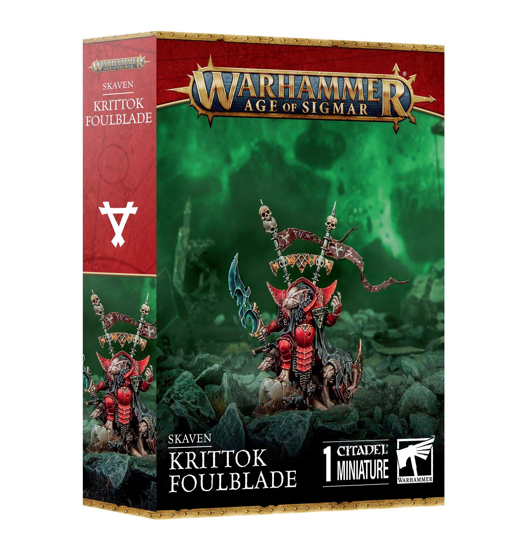 SKAVEN: KRITTOK FOULBLADE - Gifts for Geeks Leicester
