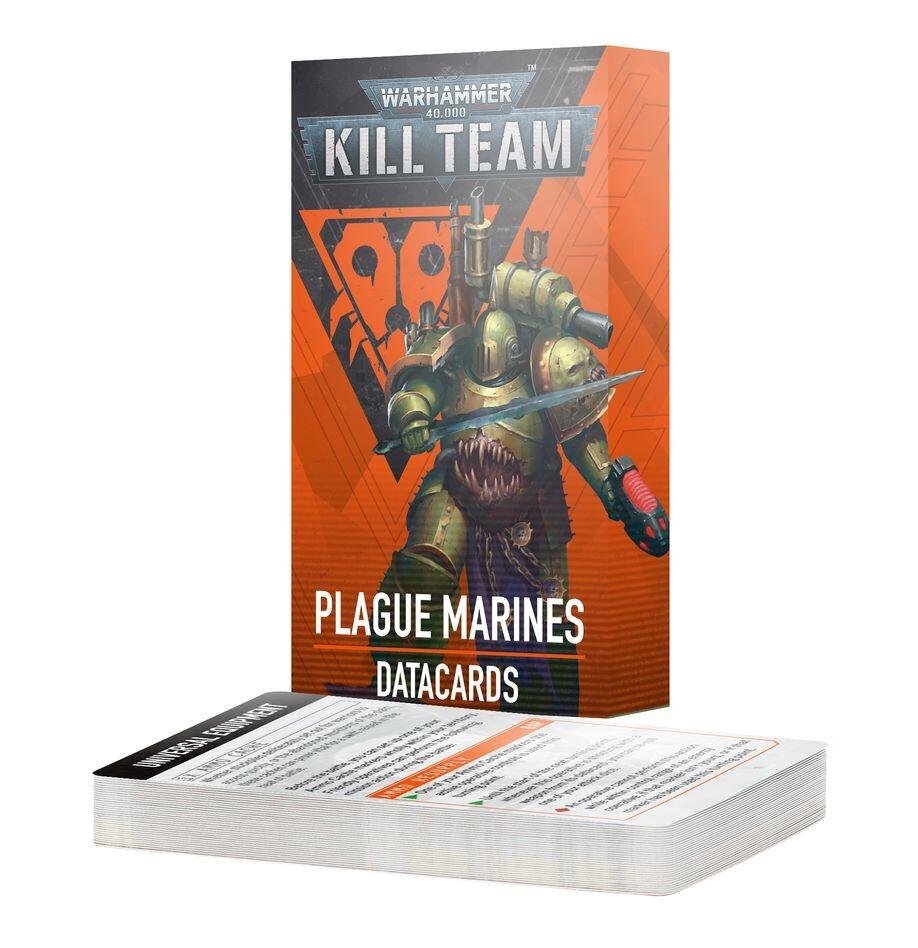 KILL TEAM DATACARDS: PLAGUE MARINES (ENG) - Gifts for Geeks Leicester