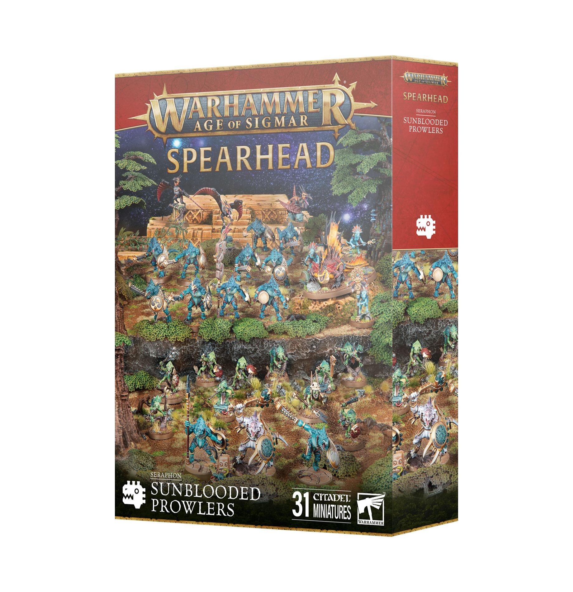 SPEARHEAD: Seraphon Sunblooded Prowlers - Gifts for Geeks Leicester