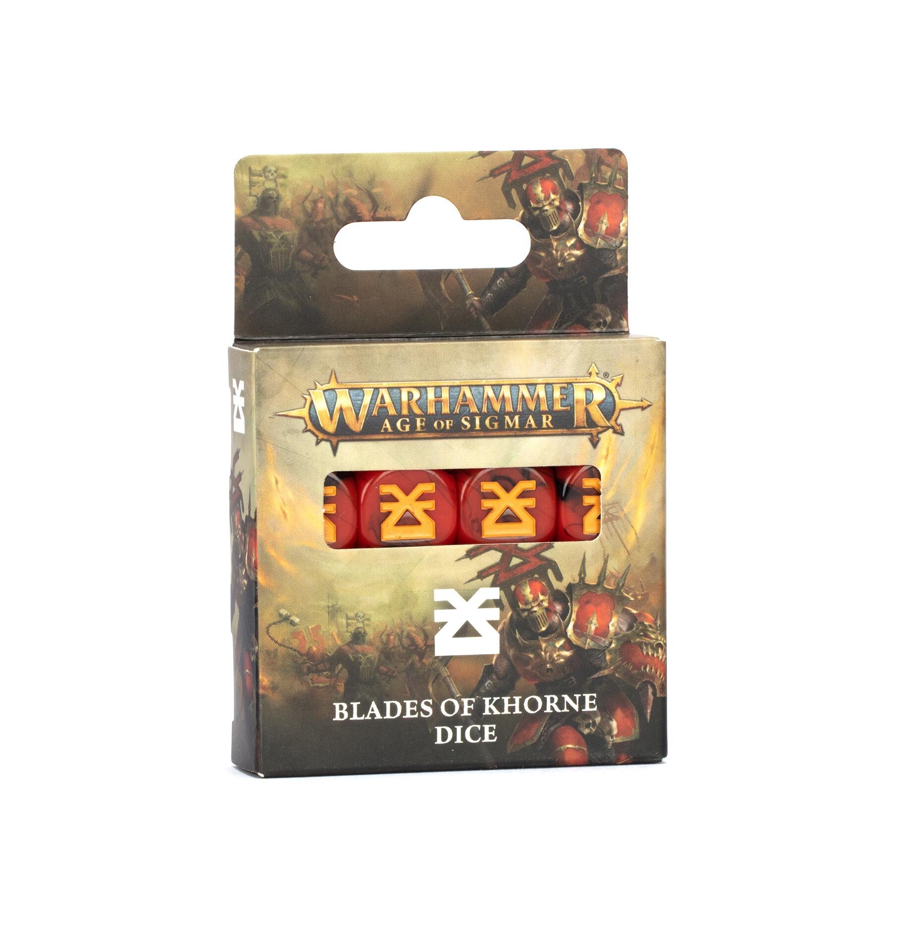 AGE OF SIGMAR: BLADES OF KHORNE DICE 2025 thumbnail