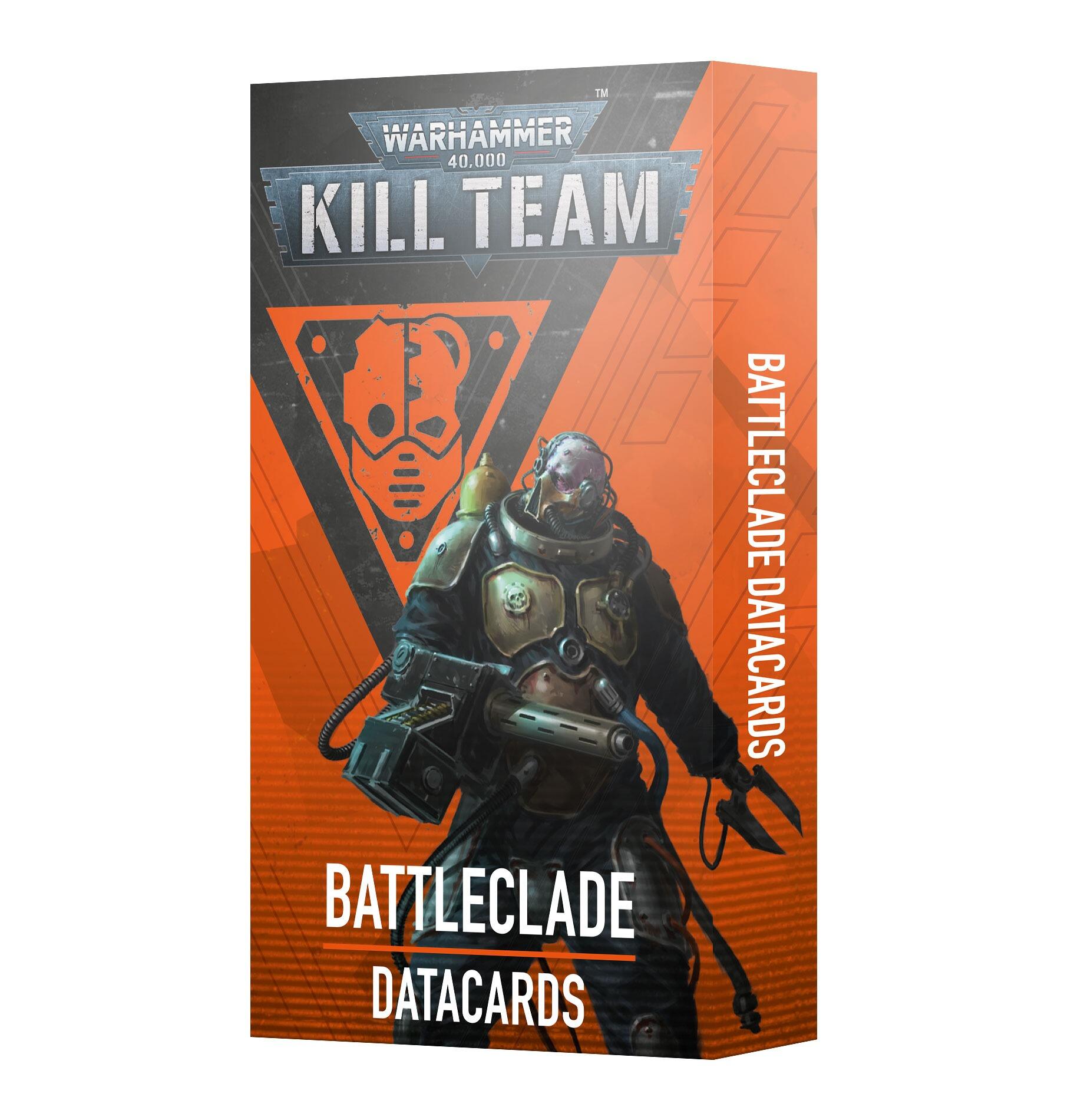 KILL TEAM DATACARDS: BATTLECLADE (ENG) - Gifts for Geeks Leicester