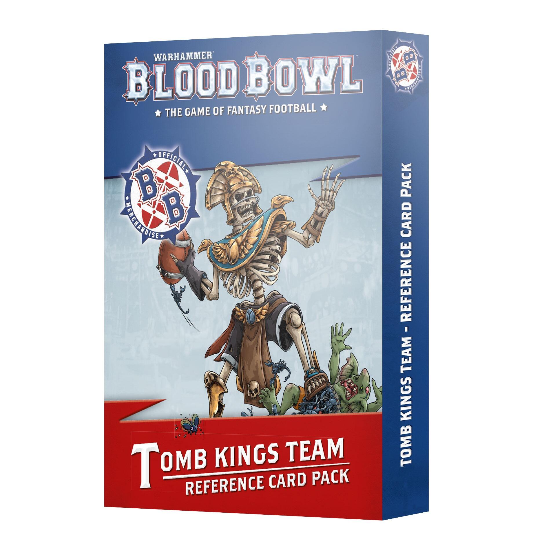 BLOOD BOWL: TOMB KINGS TEAM CARD PACK 2025 thumbnail