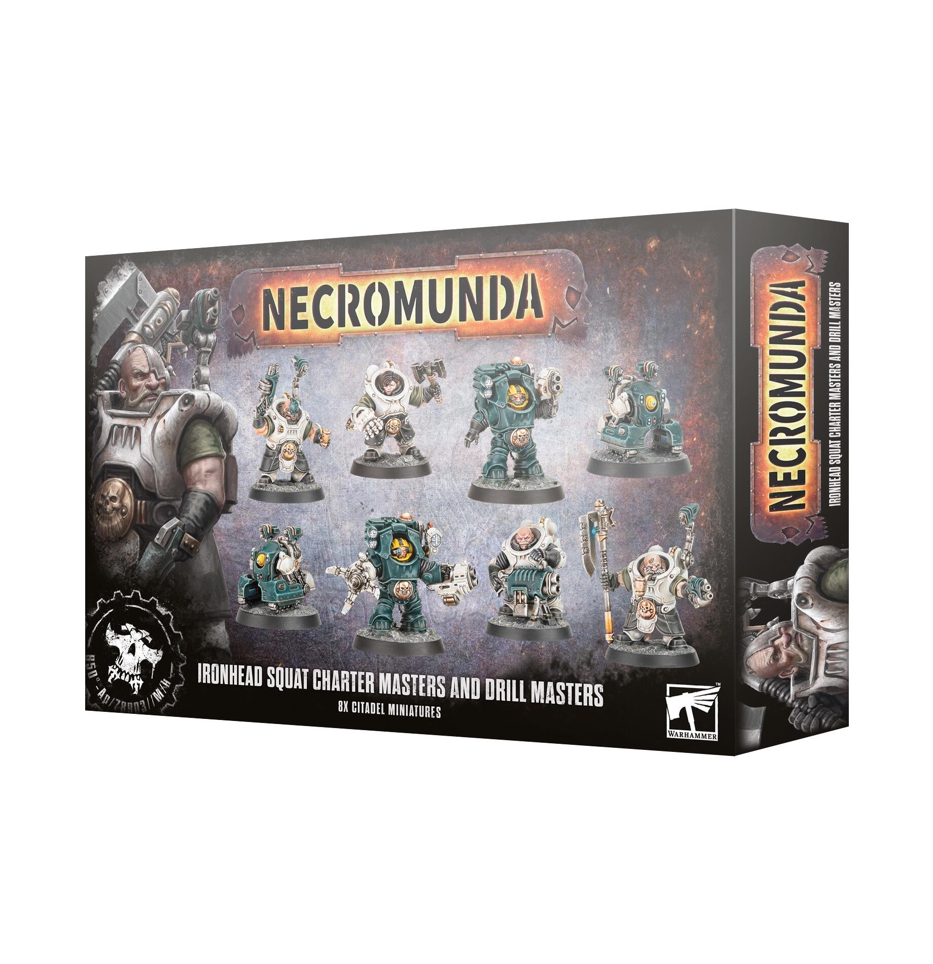IRONHEAD SQUAT CHARTER & DRILL MASTERS - Gifts for Geeks Leicester