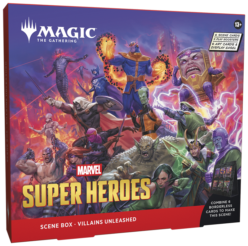 Marvel Super Heroes - Villains Unleashed Scene Box - Gifts for Geeks Leicester