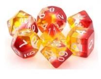 BLAZING FIRE GRADIENTS DICE SET thumbnail