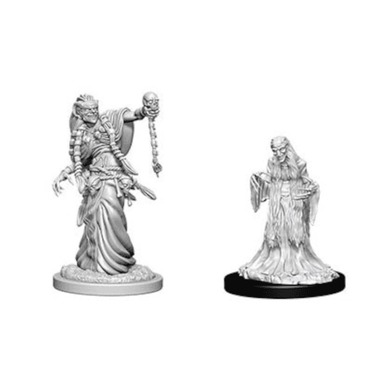 D&D Nolzur's Marvelous Unpainted Miniatures : Green Hag & Night Hag