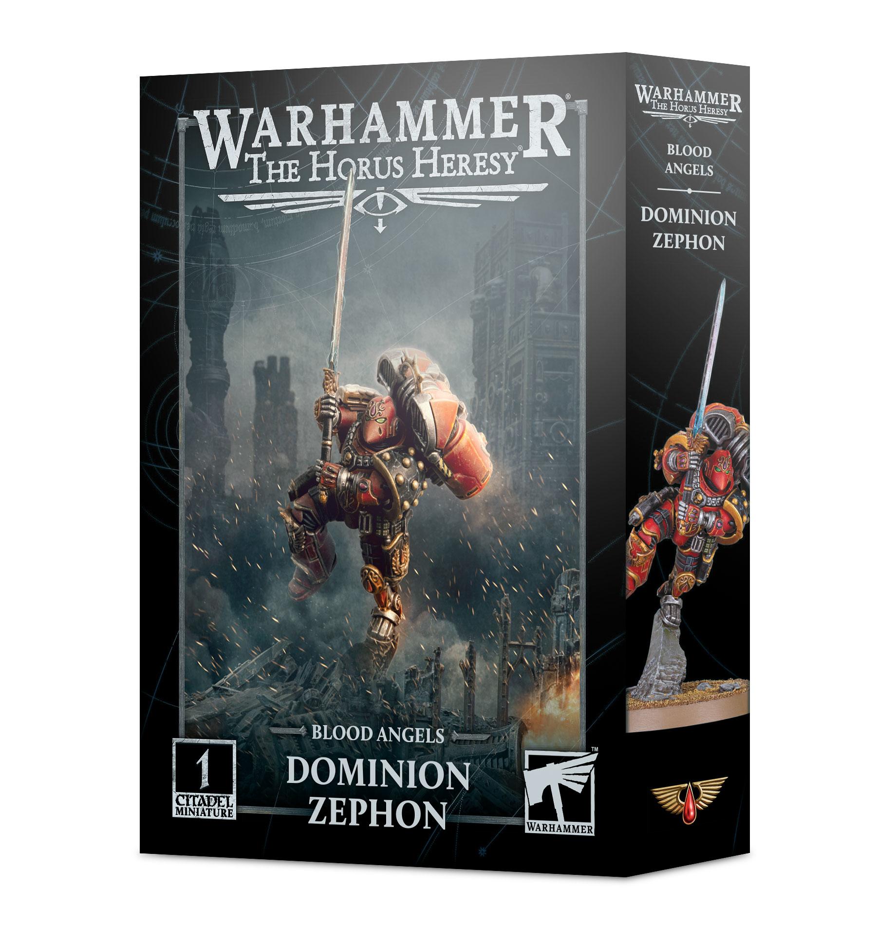 Horus Heresy Blood Angels: Dominion Zephon - Gifts for Geeks Leicester