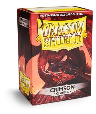 Dragonshield Standard Sleeves Crimson Classic  100 - Gifts for Geeks Leicester