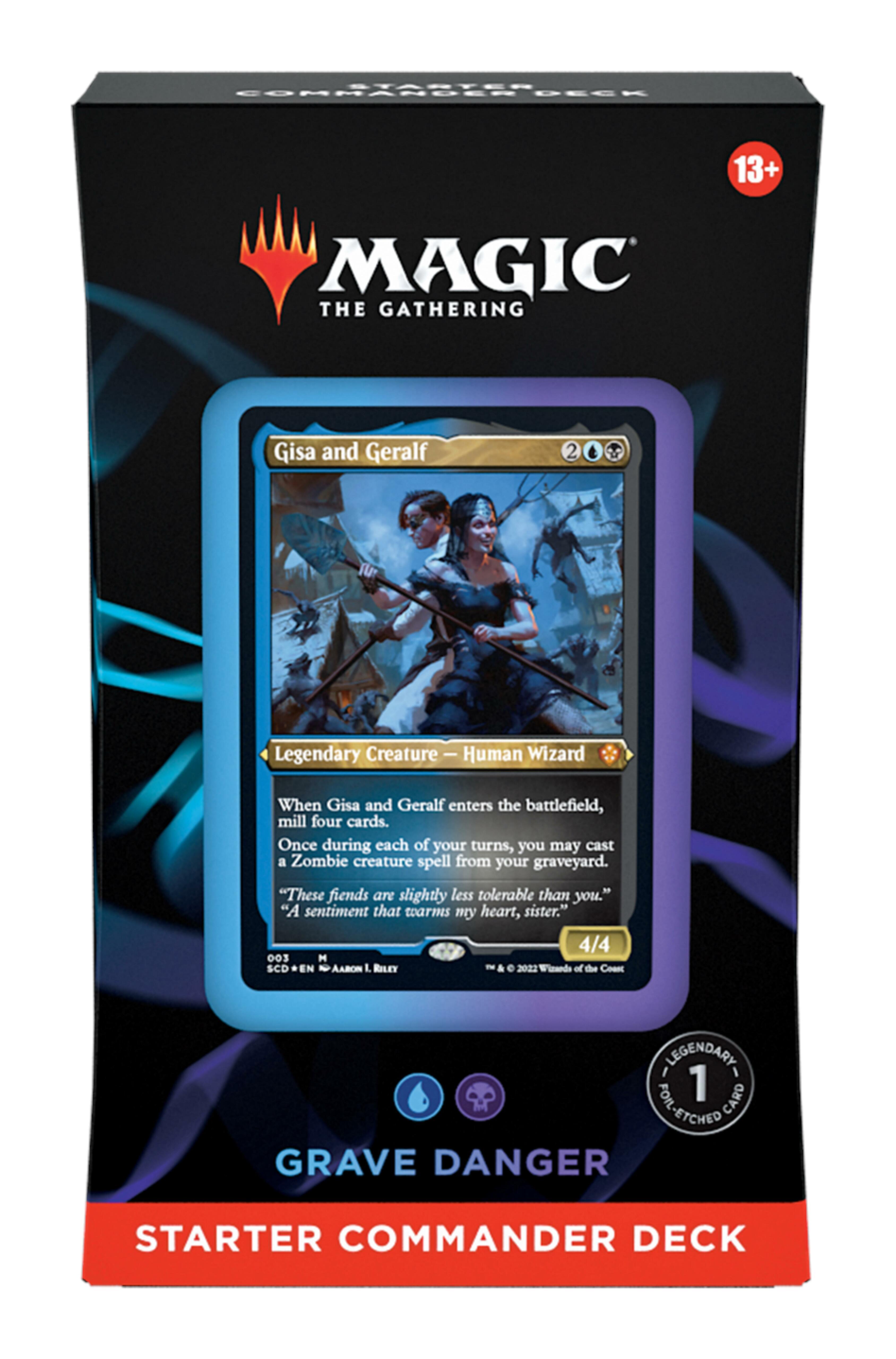 Starter Commander Deck 2022 - Grave Danger - Gifts for Geeks Leicester