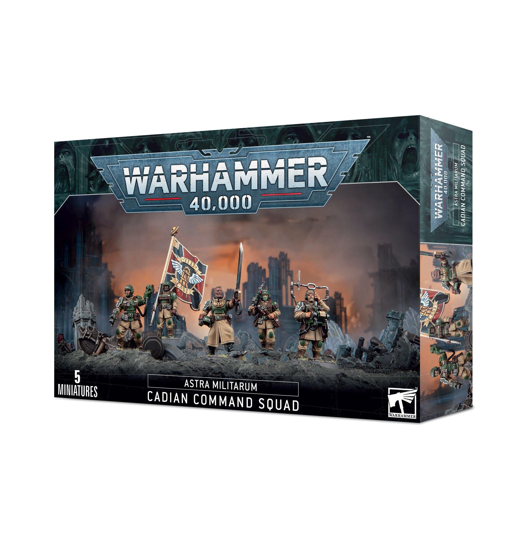 ASTRA MILITARUM: CADIAN COMMAND SQUAD 2023 - Gifts for Geeks Leicester