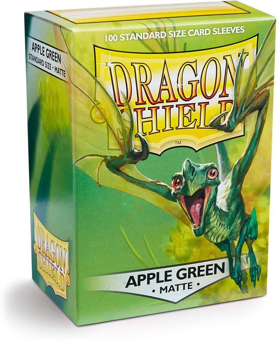 Dragon Shield Sleeves Matte Apple Green (100) thumbnail