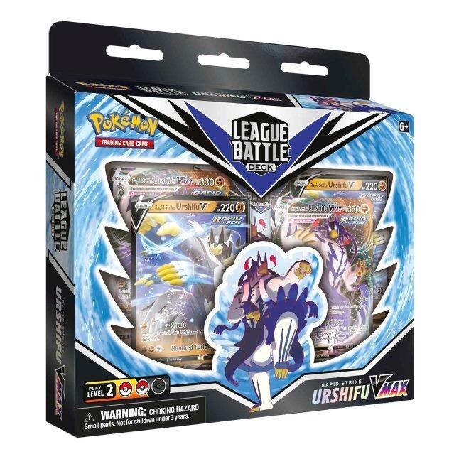 Pokémon TCG: Rapid Strike Urshifu VMAX League Battle Deck - Gifts for Geeks Leicester