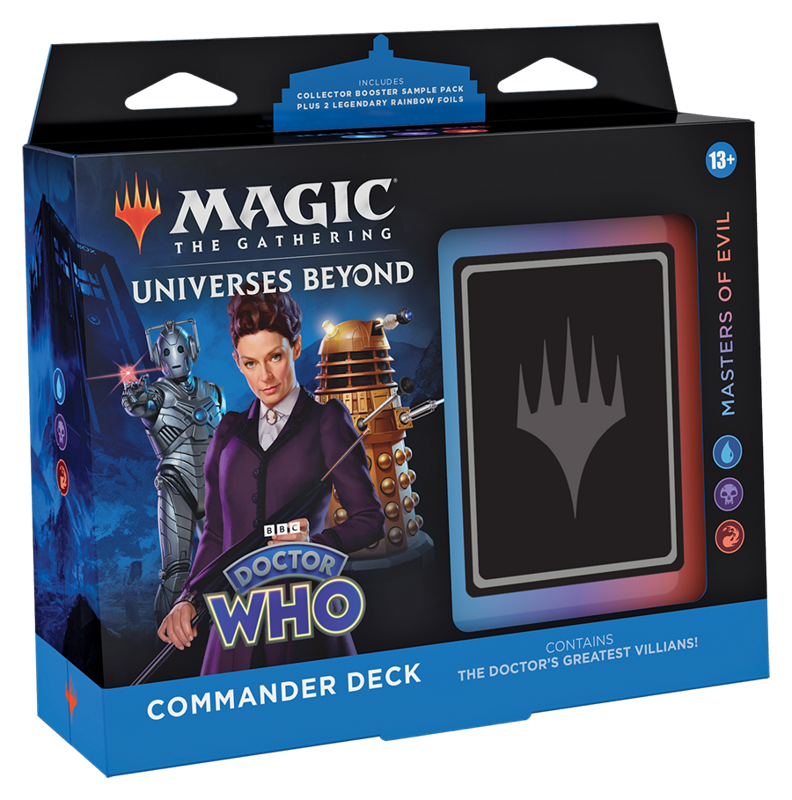 Doctor Who Commander Deck Masters of Evil - Gifts for Geeks Leicester