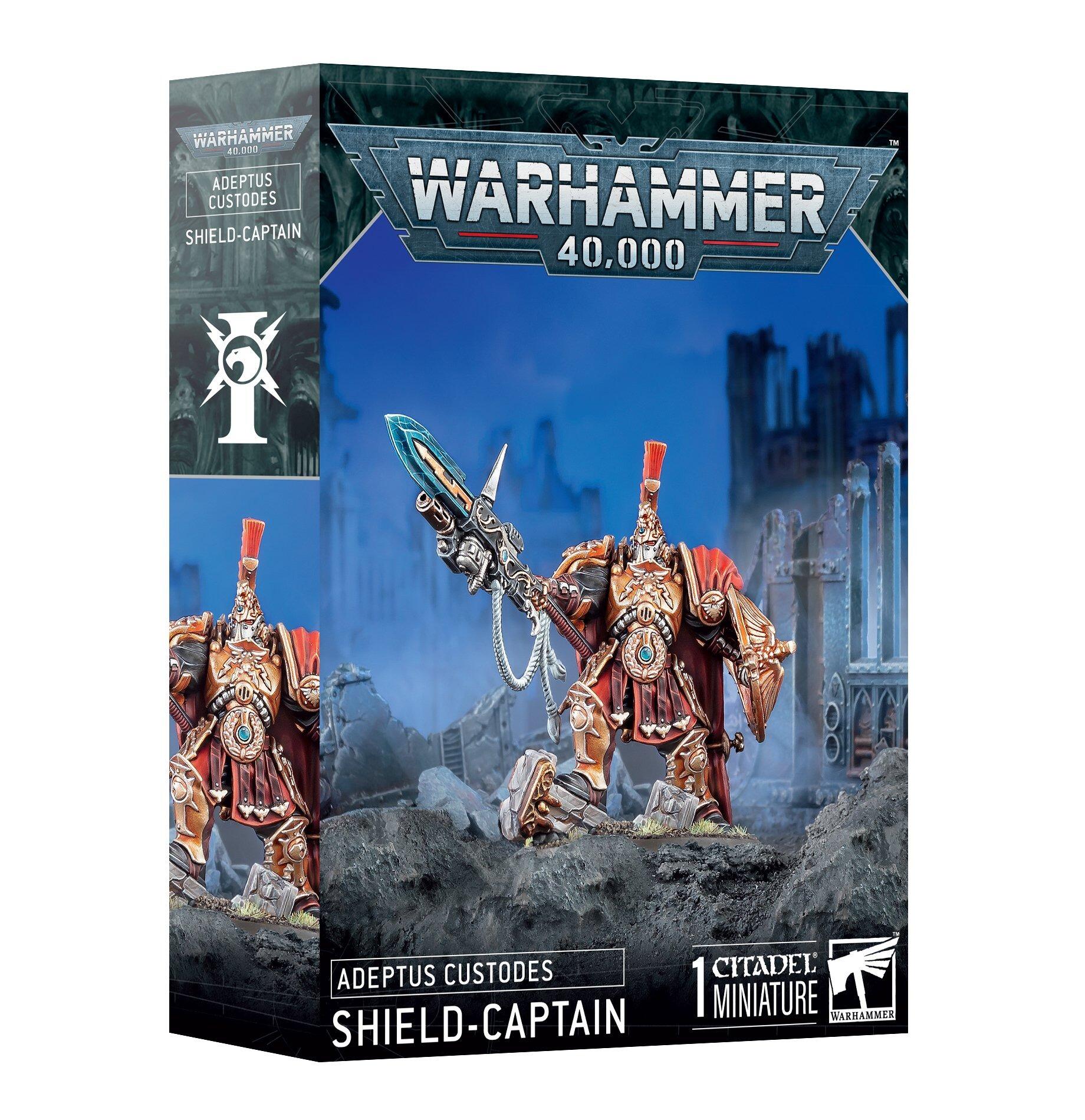 ADEPTUS CUSTODES: SHIELD CAPTAIN - Gifts for Geeks Leicester