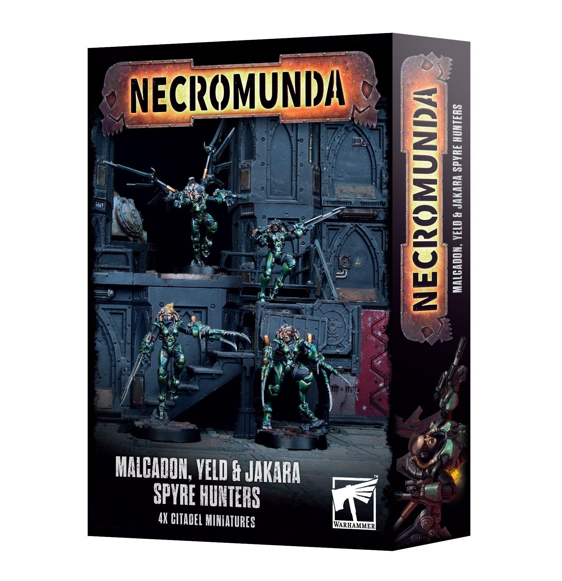 NECROMUNDA: MALCADON YELD & JAKARA SPYRE HUNTER thumbnail