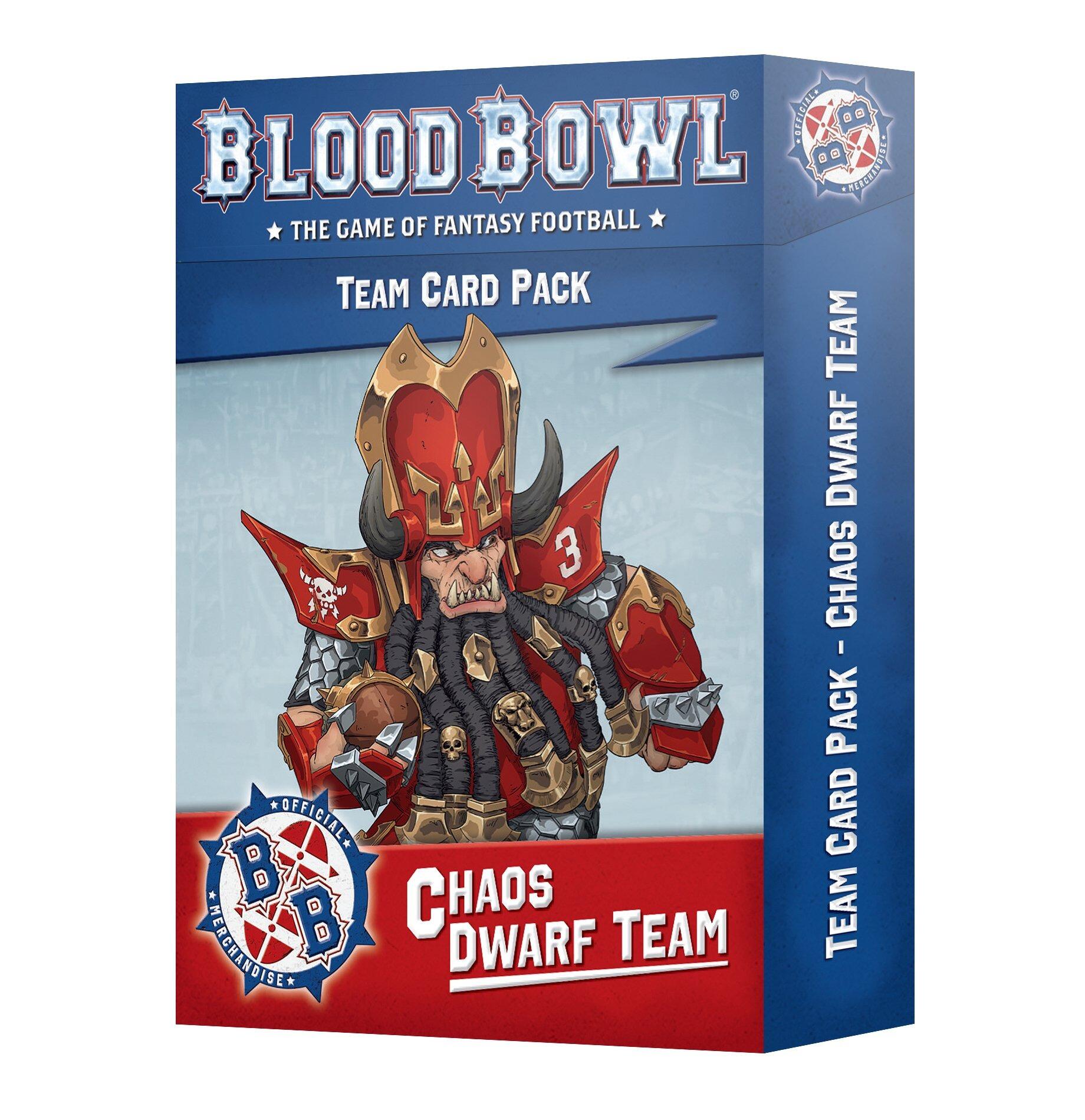 BLOOD BOWL: CHAOS DWARF CARDS 2024 thumbnail