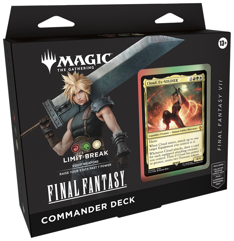 Magic the Gathering: Universes Beyond Final Fantasy - Commander Deck Limit Break - Gifts for Geeks Leicester