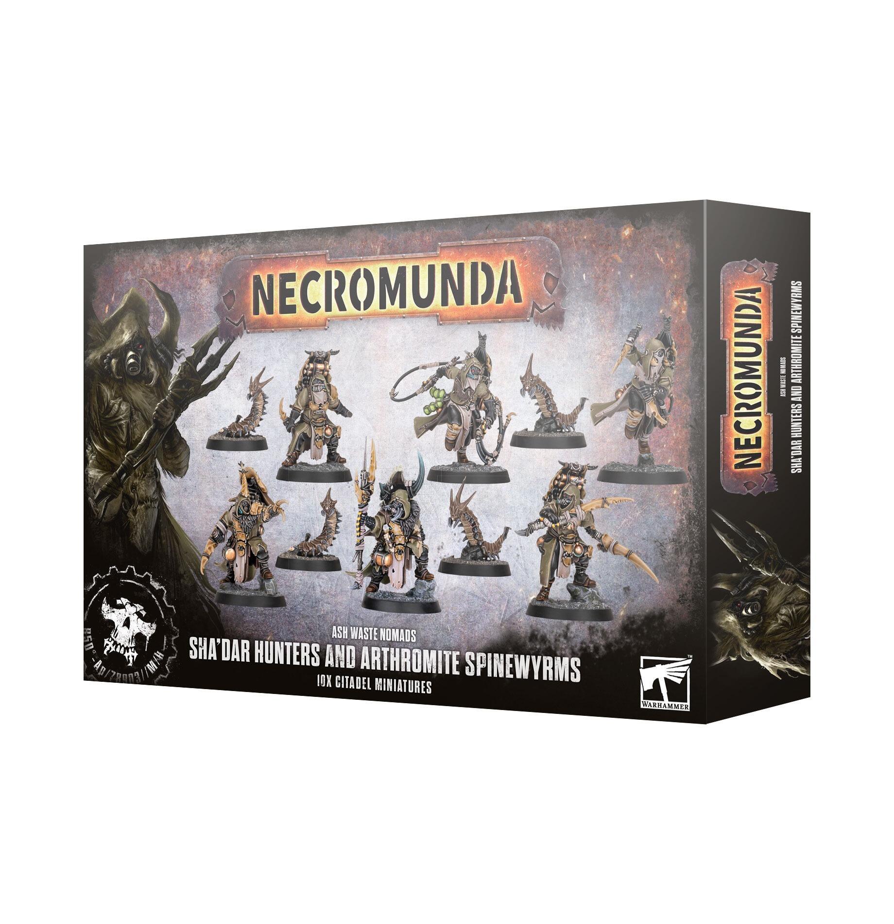 SHA'DAR HUNTERS & ARTHROMITE SPINEWYRMS - Gifts for Geeks Leicester