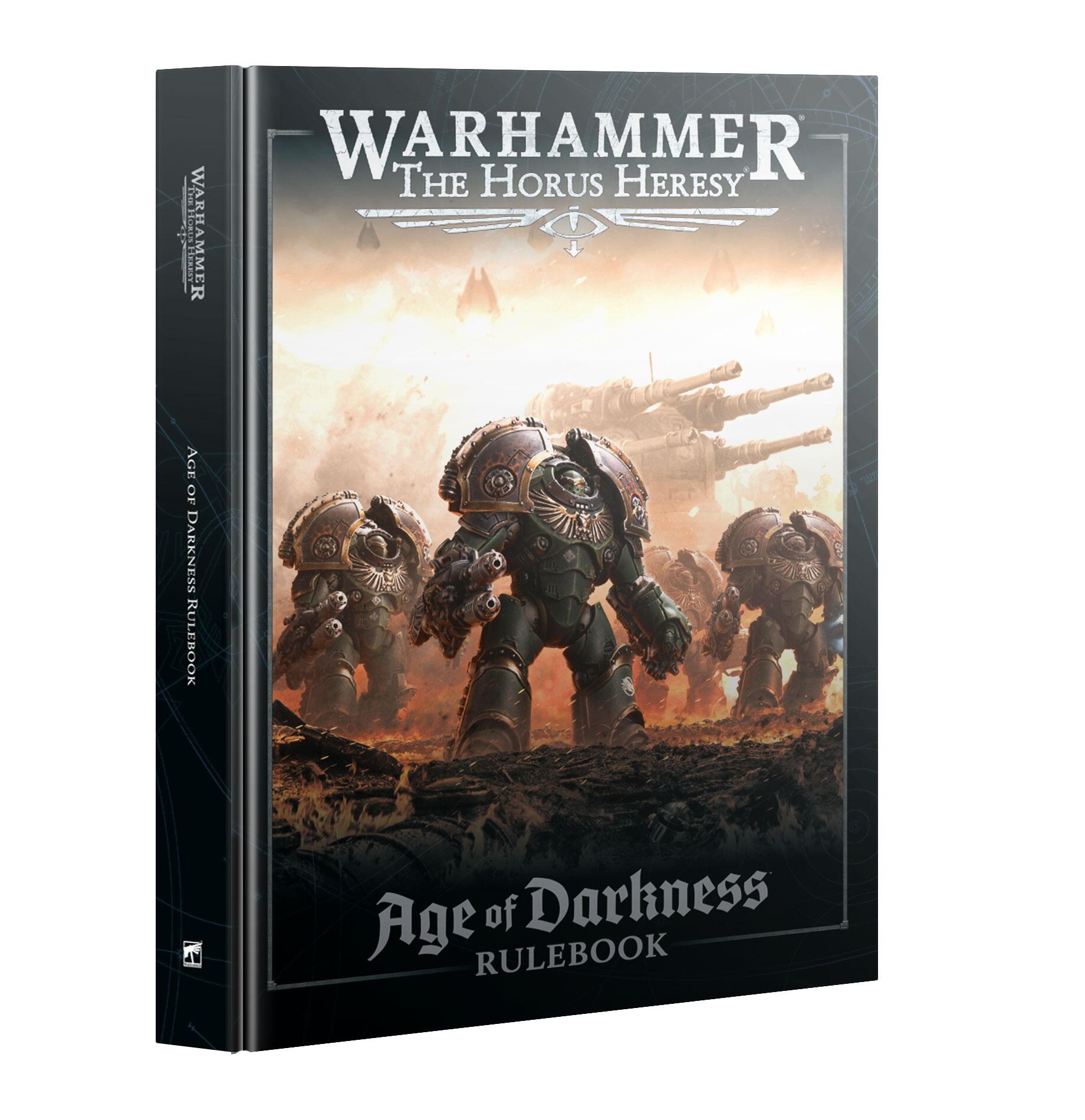 THE HORUS HERESY: AGE OF DARKNESS RULEBOOK (ENGLISH) 2025 3.0 - Gifts for Geeks Leicester