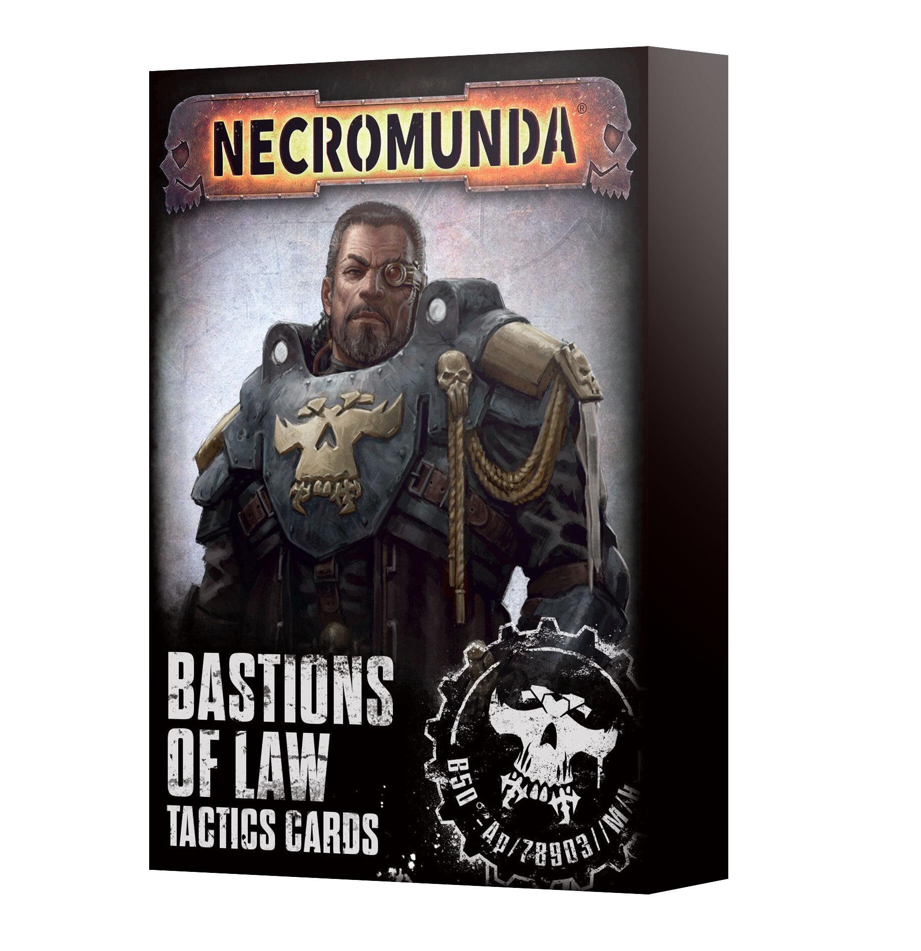 NECROMUNDA:BASTIONS OF LAW TACTICS CARDS thumbnail